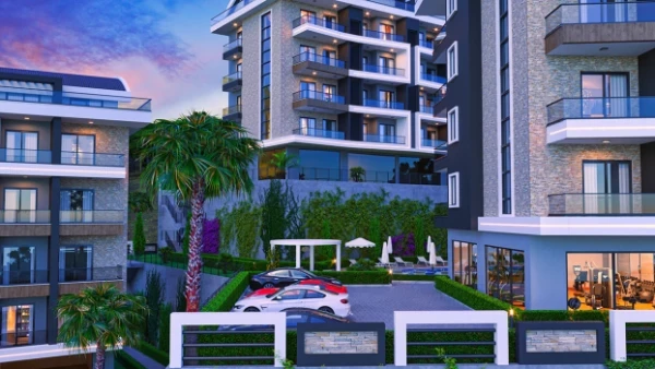 Новостройка 1+1, 2+1, 2+1 duplex, 4+1 duplex в Аланья - 52 кв.м